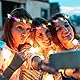LED Blumenkranz Stirnband 12PCS - Garland Leucht Bunt Kopfbedeckung Floral Tiara Haarschmuck, Festival Geburtstag Weihnachten Party Hochzeit Dekor Blumenkranz Kopfschmuck