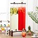FillTouch 2 Pack 5 Gallon Glass Drink Dispenser with Acacia Wood Stand and Lid, Large Glass Beverage Dispenser with Spigot Perfect for Juice, Tea, Sangria, Lemonade, Weddings, Party, Outdoor Events