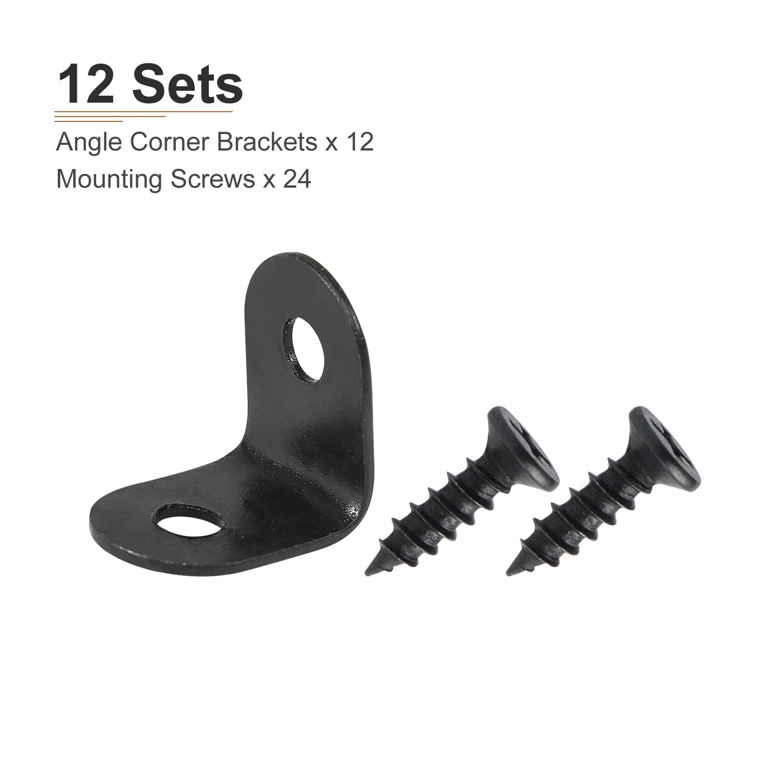 DTGN L Brackets - 12 Pack for Furniture Repair -6 DTGN L Brackets - 12 Pack for Furniture Repair -6