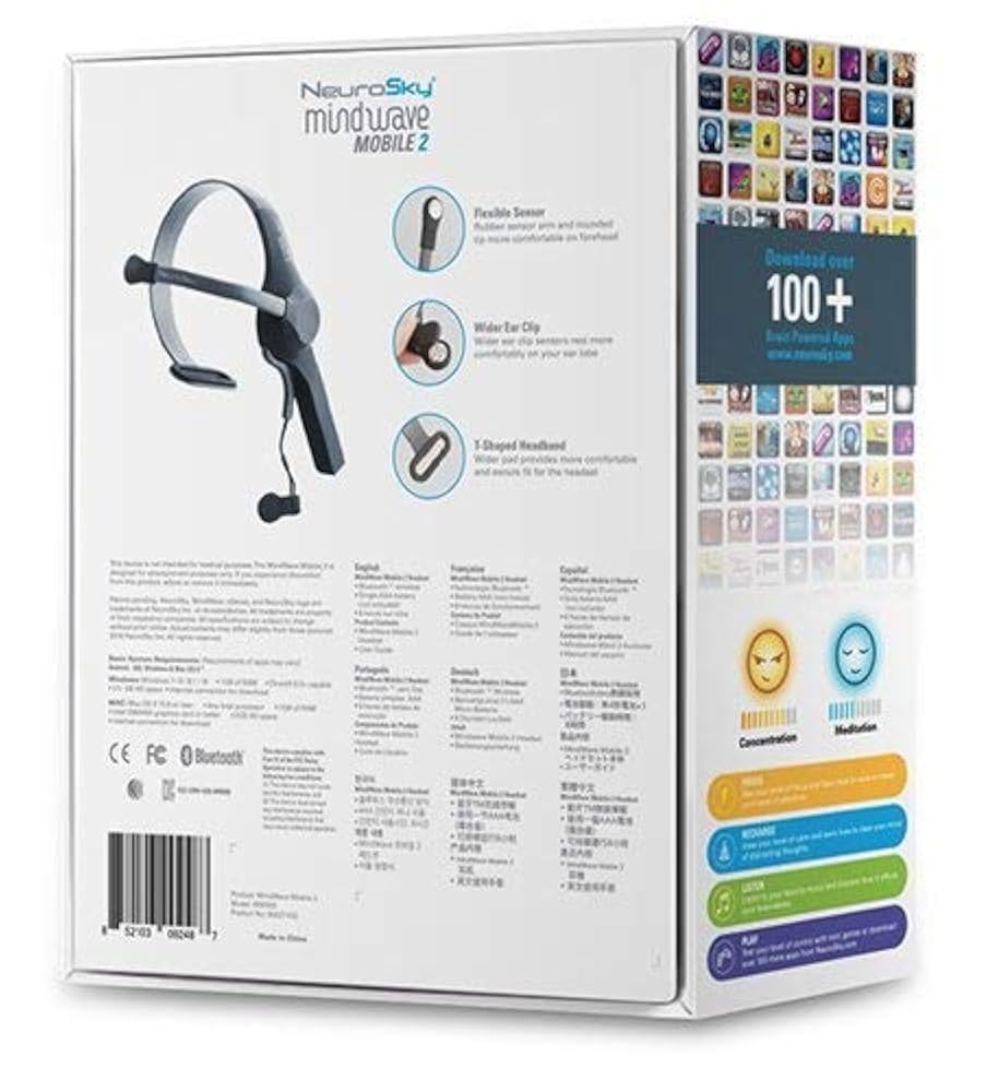 NeuroSky MindWave Mobile 2: Brainwave Starter Kit : Buy