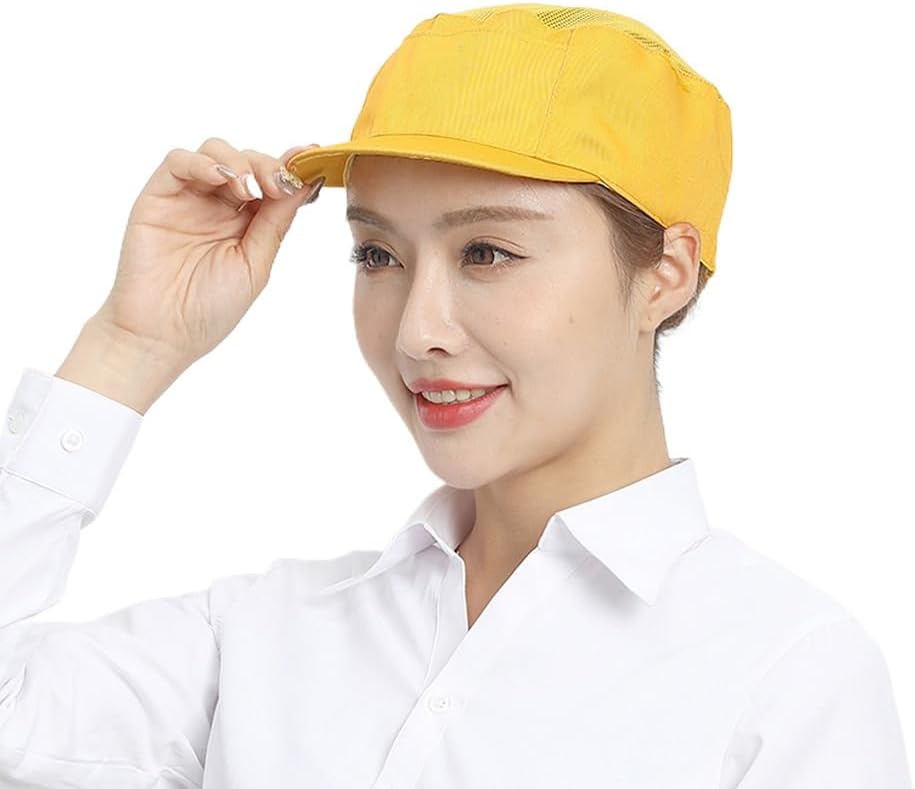 Chef Hat Comfortable Food Processing Hair Nets Cap Dust-proof Hotel Restaurants Washable Durable Cooking Hygienic Cap