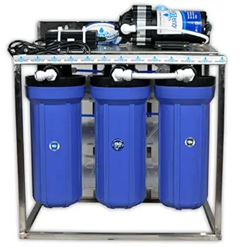 AQUA D PURE 25 LPH Commercial RO Water Purifier Plant/Filter Stainless Steel with TDS Adjuster(25 litre)