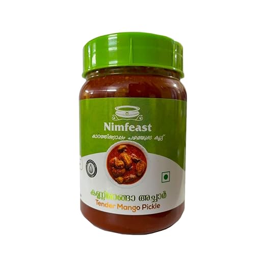 Tender Mango Pickle,Kannimanga 250g Bottle, Nimfeast.