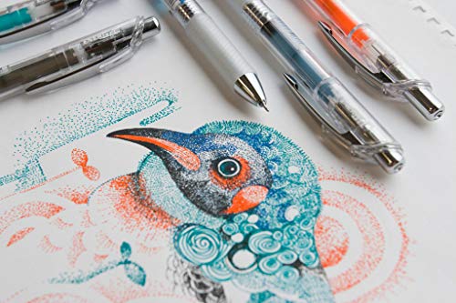 Bolígrafo Pentel EnerGel tinta gel 0.5 mm, 5 colores miniatura 3
