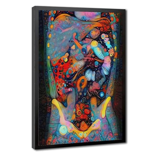 Radiologie abdominale peinture sur toile cadeau original médecin