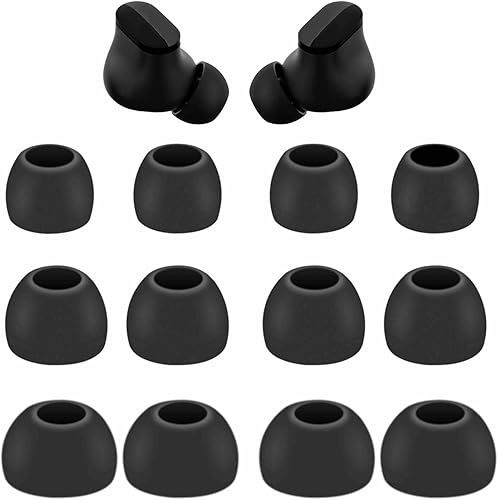 Miniatura 10 de 6 pares de almohadillas de silicona de repuesto compatibles con Beats Studio BudsFit Pro, SML 3 tamaños de auriculares, cubierta de gel de goma