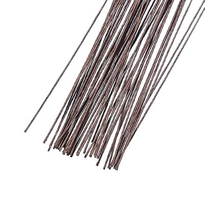 Decora 22 Gauge Brown Floral Wire 16 inch,50/Package