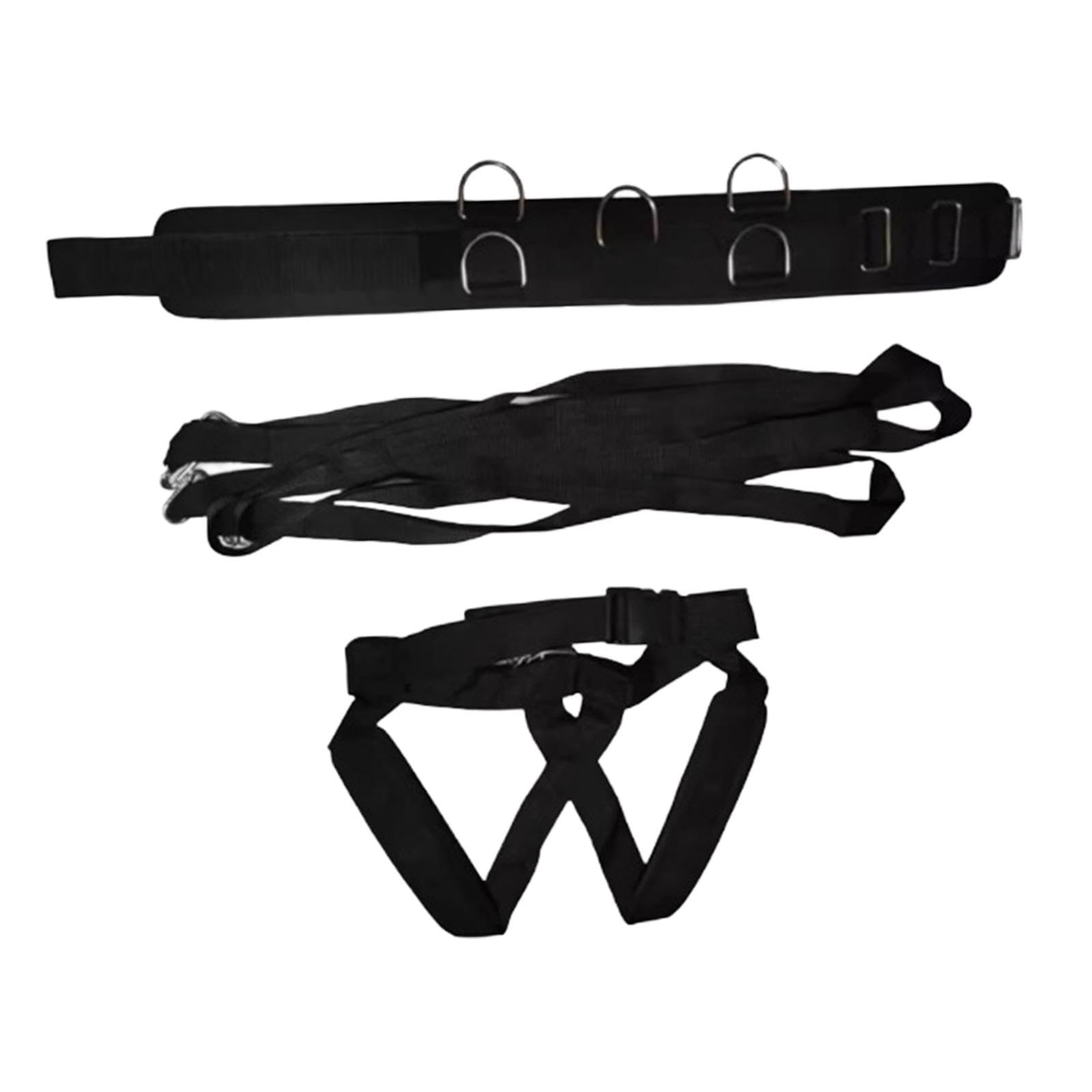 Gralara Cinghie di Traino per Slitta con Pesi, Imbracatura per Slitta, con Pesi per L'allenamento da Corsa, Accessori per Attrezzatura