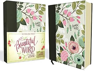 NKJV, Beautiful Word Bible, Cloth over Board, Multi-color Floral, Red Letter Edition: 500