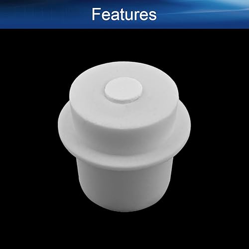 Miniatura 8 de Bettomshin Tapón Airlock de 67.6 fl oz adecuado para 44-49mm1.73"-1.93" Dia Hole Tapones de silicona Carboy para frasco tapón de tubo de ensayo