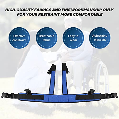 Voonke Wheelchair Safety Belt Torso Support Vest, Adjustable Whole Body Safety Belt To Prevent Tilting Or Falling, Suitable For Wheelchair Restraint Belts For Patients, The Elderly And The Disabled #TOP6