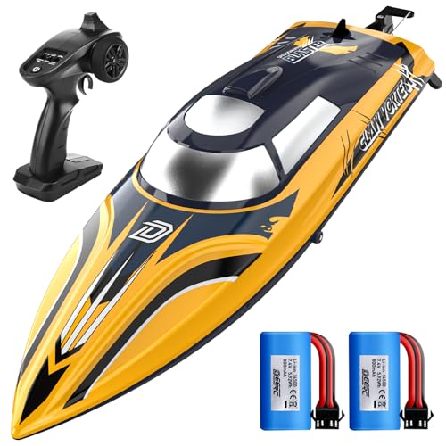DEERC 14\" schnelles RC-Boot mit LED, 30+ Minuten Fahrzeit, 20+ MPH, selbstaufrichtendes ferngesteuertes Speedboot für Pool&See, Krallen-Streifen-Lackierung, Sommer-Geschenk für Kinder und Erwachsene. DEERC 14\" schnelles RC-Boot mit LED, 30+ Minuten Fahrzeit, 20+ MPH, selbstaufrichtendes ferngesteuertes Speedboot für Pool&See, Krallen-Streifen-Lackierung, Sommer-Geschenk für Kinder und Erwachsene.