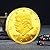 lecimo Trump Commemorative Coin 2019,Gold Plated Donald Trump Commemorative Coin 45th President Collectible Gift Art Collection(Golden)