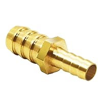 Vista 27 de Joywayus Reductor de Púas de Manguera de 5/32" a 1/4" Reduce el Diámetro Interno de la Manguera Empalme Reductor, Accesorio de Latón de Unión