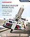 Marsram UF487 Ignition Coil Pack & Double Iridium Spark Plug Fit for Toyota Lexus 2005-2018 Camry Highlander Avalon Rav4 Sienna Venza RX350 ES350 RX450h 3.5L V6 Replace 90919-02251 90919-A2002 6Pcs
