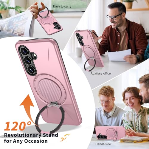 Coque Samsung S26 avec protection écran et support magnétique robuste - 4