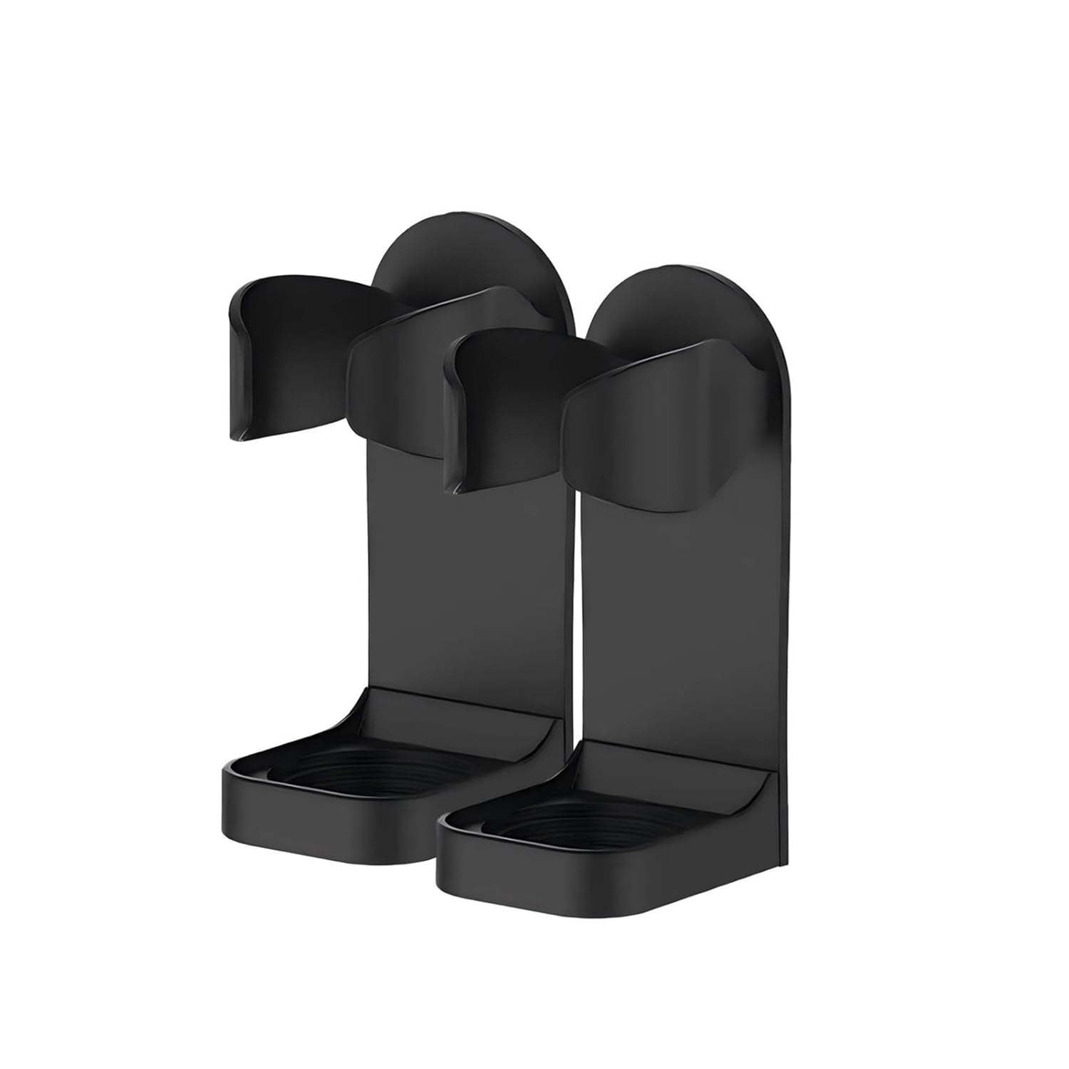 Electric Shaver Holder, Wall Mounted Bathroom Razor Storage Rack Base Storage Rack. Compatible With Razor Holders With Diameters From 39 Mm To 50 Mm(2Pcs)