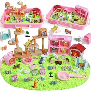 Knason WN5550 Kinetischer Sandspielzeug-Set