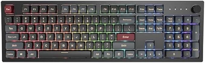 Amazon.com: Montech MKey Mechanical Gaming Keyboard: Customizable RGB ...
