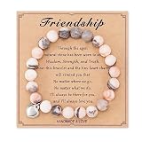 HGDEER Friendship Bracelets, Best Friend Friendship Gifts for Women Friends Female Birthday Christma