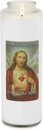 Root Candles Sacred Heart of Jesus Prayer Candle, 5–7 Day