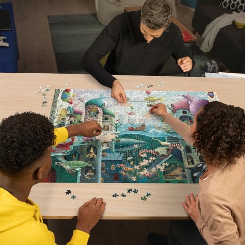 Puzzle 2000 pièces : Si les poissons pouvaient marcher Demelsa Haughton Ravensburger France - vue 7