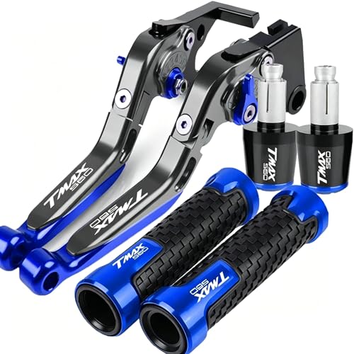 Levier frein et embrayage TMAX 560 anti-glissement avec poignées de guidon pour YAMAHA 2020-2024