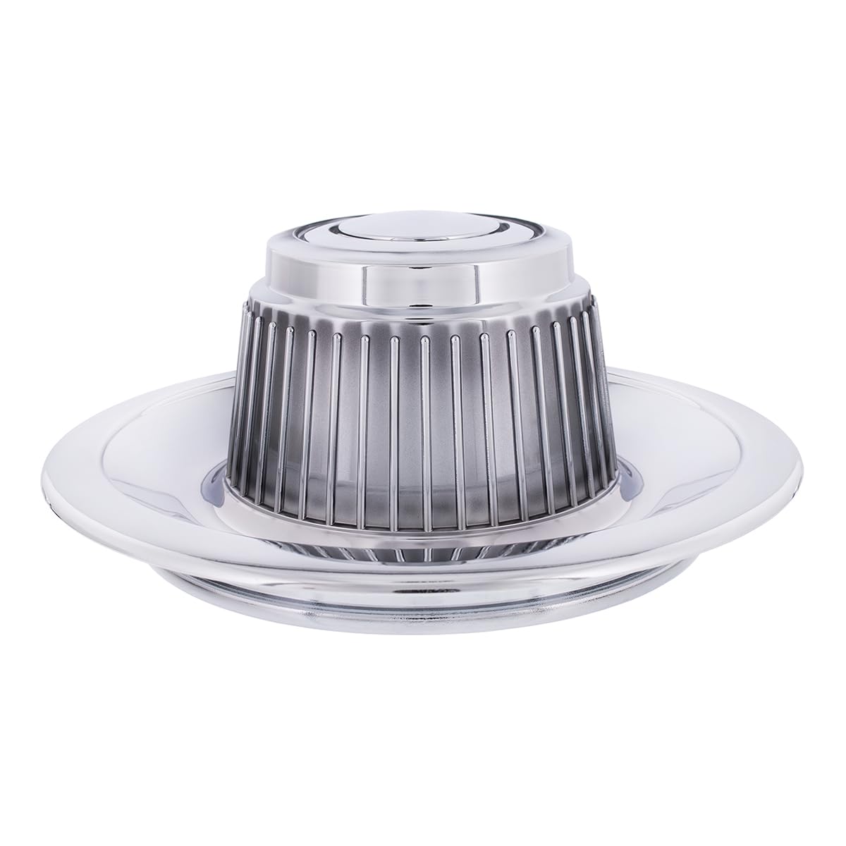 United Pacific Chrome Plastic Rallye Center Hub Cap for 1968-70 Camaro