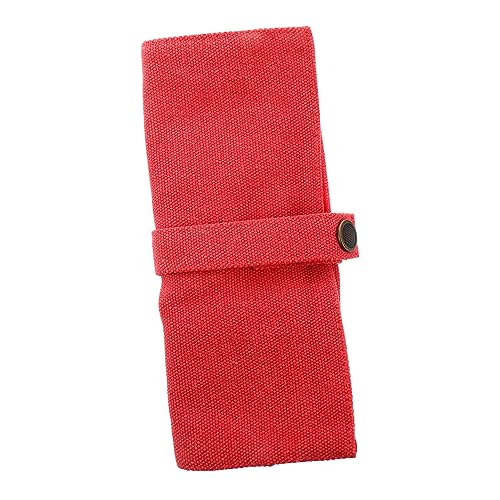 Baluue Bolsa Organizadora de Relojes de Lona para Estuche Portátil para Almacenar hasta Relojes Funda Enrollable Ligera y Duradera para Transportar y Proteger