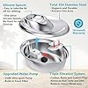 ORSDA-Cat-Water-Fountain-Stainless-Steel-Pet-Water-Fountain-for-Cats-Inside-2L-Cat-Automatic-Water-Dispenser-Dog-Water-Fountain-Metal-Cat-Fountain-Pet-Fountain-Cat-Drinking-Fountain-Steel Pet Water Fountain for Dogs Inside 2L