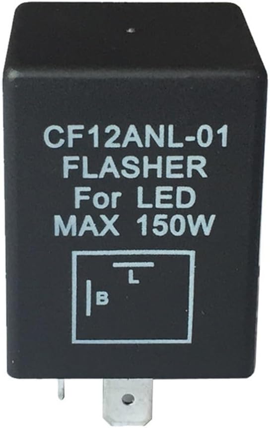 CF12ANL-01 LED Flash MAX150A 2-pin car and Motorcycle Flasher Relay