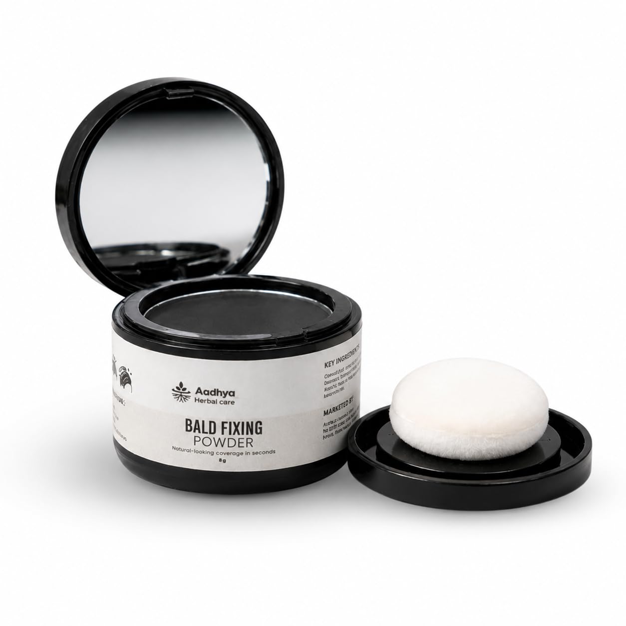 Hair Root Touch Up Powder 5gm | Covers Grey Roots & Bald Spots Instantly | High Pigment Fuller Look | Long-Lasting Matte Finish | Non-Sticky Unisex Bald Hair Concealer-picture-38