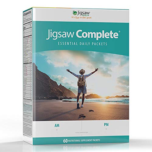 Jigsaw Health Complete Essential Multivitamin Supplement Daily Packets, 60 Count