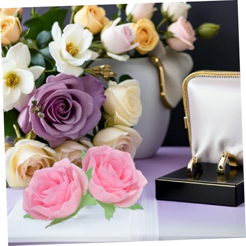 Flores artificiales mini para centros de mesa de bodas y decoración del hogar de 3cm 6
