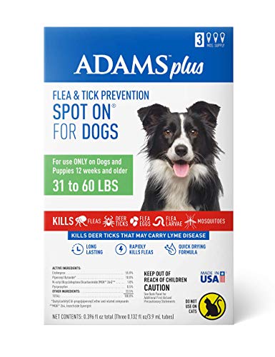 Adams Plus Flea & Tick Prevention Spot On for Large Dogs