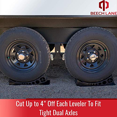 Beech Lane BL-115-SIZE Camper Leveler 2 Pack - Precise Camper Leveling, Includes Two Curved Levelers thumb #5