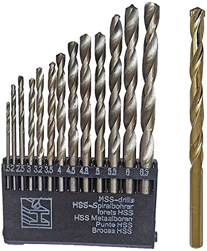 Inditrust High Speed Steel Latest 13Pc Hss And 1 Masonry Straight Drill Bit (Pack Of 2) (B095N3VLBC) Amazon Price History, Amazon Price Tracker