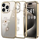 💎[Ohne feuchte Schlieren]: Diese für iPhone 15 Pro Handy Hülle silikon durchsichtig mädchen Case besteht aus einem dünnen & klaren Polymer, das nicht an deinem für iPhone 15 Pro Handy klebt, Fingerabdrücke abhält und Vergilbungen widersteht. Die für iPhone 15 Pro Tasche kratzfeste Stoßfest Weiche Silikon genauen Ausschnitte und Tasten ermöglichen einen optimalen Betrieb und Zugriff auf alle Verbindungen.