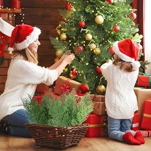 Hananonaartificialpinebranches40pcschristmasfauxcedarstemsartificialfauxcedarbranchesfakechristmasgreenerypinepicksforwreathcraftdiyhomekitchendecorations40green Urban Country Home Decor Hananona artificial pine branches40 pcs christmas faux cedar stems artificial faux cedar branches fake christmas greenery pine picks for wreath craft diy home kitchen decorations 40 green urban country home decor