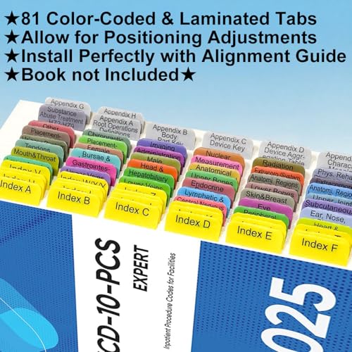 Onglets pour ICD-10-PCS Expert 2025 pour optimiser votre codage - 2