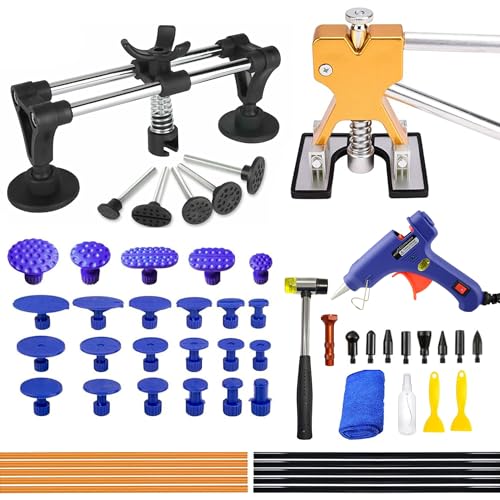 Apalie Dent Puller Kit Paintless Auto Dent Repair Tool,Dent Remover Tool for Car,Dent Lifter Puller for Hail Dent Removal
