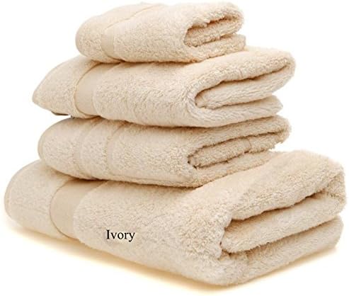 Espalma Signature Zero Twist - Toalla de baño de algodón, color marfil (crema)
