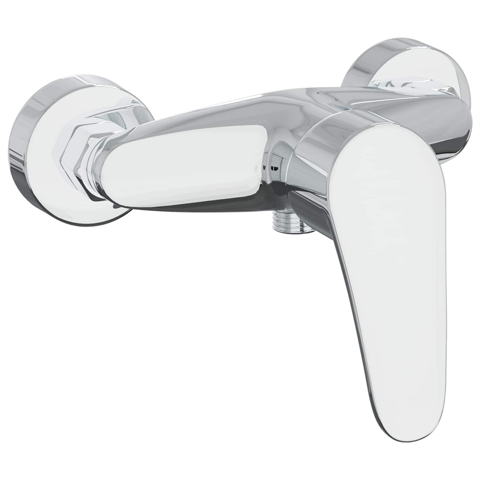 Mitigeur de Douche Chrom G 1/2, Laiton et Plastique
