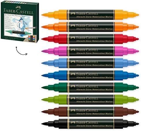 FABER-CASTELL 3er Pack Tintenlöscher - Doppelspitze Mit Radiergummi