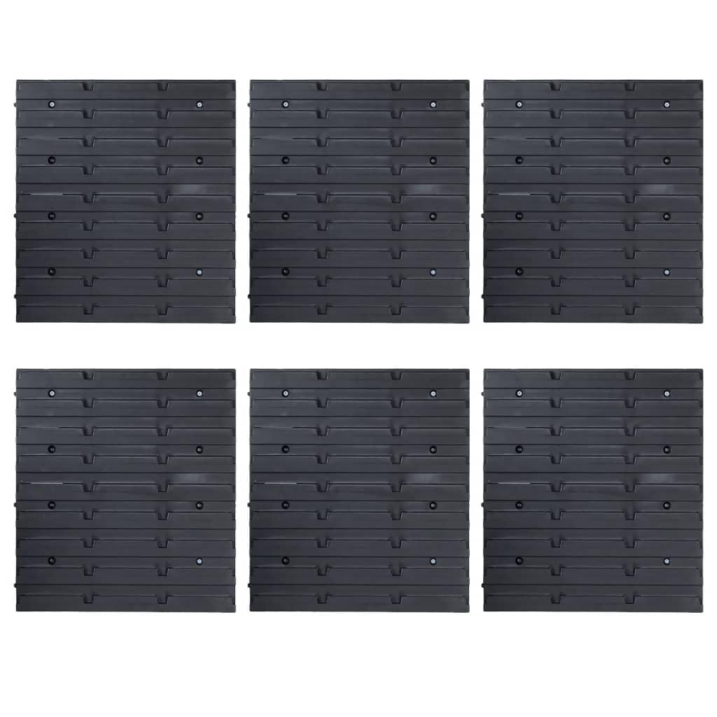 Genérico Kit de Cajas de almacenaje 103 pzas Paneles de Pared Rojo/Negro,Bricolaje,Accesorios de Bricolaje,Organización y Almacenamiento de Herramientas,Armarios para herramientas-150813