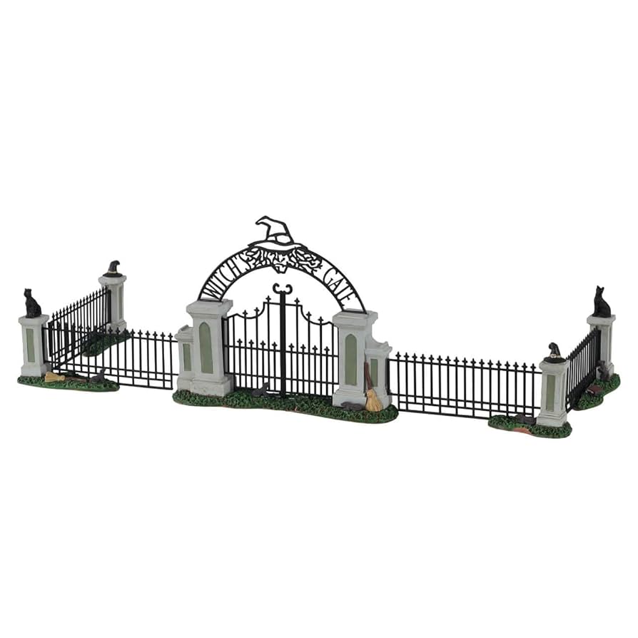 Amazon.com: Lemax Witch Gate, Set of 5#14857 : Home & Kitchen