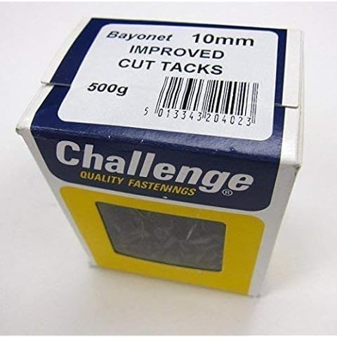 Bayonet Improved 10mm Upholstery Tacks 500 gram Black Cover