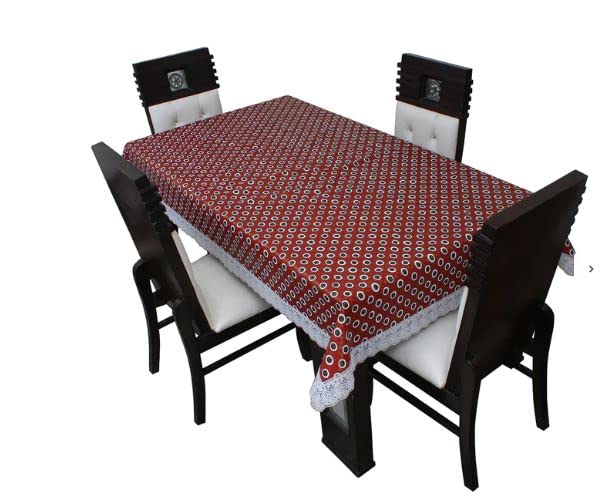 Buy REVEXO Designer Waterproof Dining Table Cover 4 Seater 40x60 inches