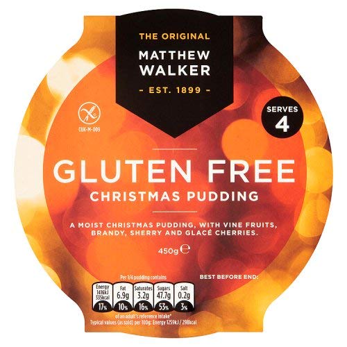 Matthew Walker Pudding de Noël sans gluten 450 g