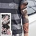Produktbild 3 stück-Neue Tattoo ärmel Stretch 100% Nylon arm strümpfe Chinesischen Buddha Design männer und Frauen schattierung Narbe Sommer 3 stück